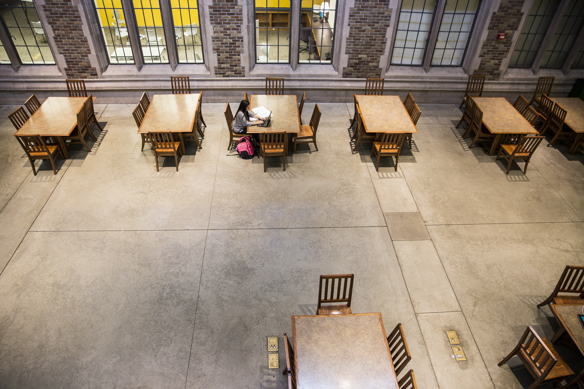Interior space in Mary Gates Hall