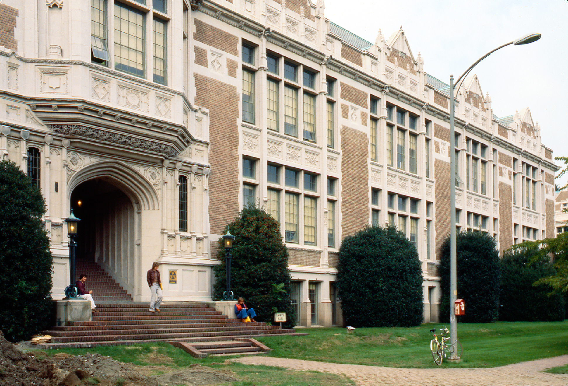 Exterior of Savery Hall