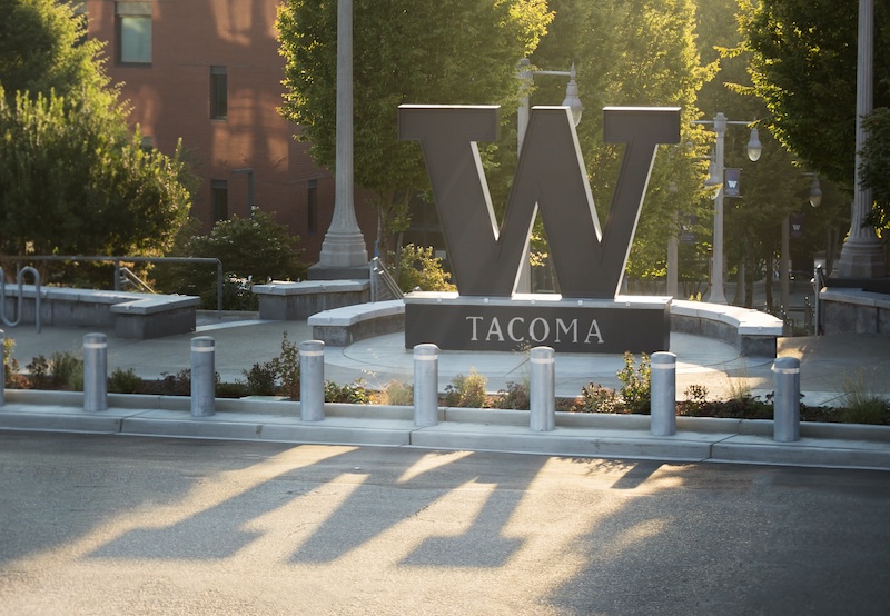 UW's W logo statute at UW Tacoma