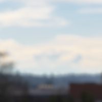 Blurred indistinct skyline